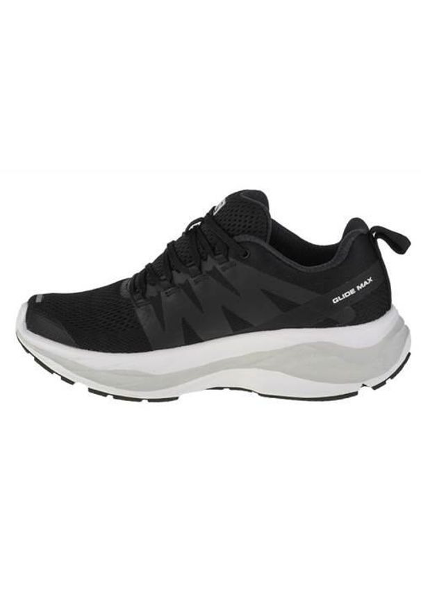 salomon - Buty do biegania męskie Salomon Glide Max U. Zapięcie: sznurówki. Kolor: czarny. Materiał: materiał, syntetyk. Szerokość cholewki: normalna