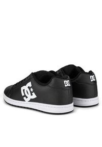 DC Shoes Sneakersy GAVELER SN ADYS100574-BKW Czarny. Kolor: czarny. Materiał: skóra #4