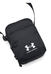 Saszetka crossbody uniseks Under Armour UA Loudon Lite Crossbody - czarna. Kolor: czarny. Materiał: poliester. Wzór: paski #1