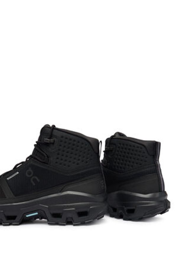 On Trekkingi Cloudrock Mid Waterproof 3MF10161043 Czarny. Kolor: czarny. Materiał: materiał. Sport: turystyka piesza