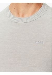 BOSS - Boss Sweter Avac_C 50501762 Szary Regular Fit. Kolor: szary. Materiał: syntetyk