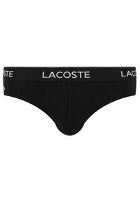 Lacoste Komplet 3 par slipów 8H3472 Czarny. Kolor: czarny. Materiał: bawełna