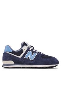 New Balance Sneakersy GC574ND1 Granatowy. Kolor: niebieski. Materiał: zamsz, skóra. Model: New Balance 574 #5