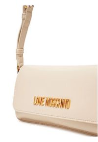 Love Moschino - LOVE MOSCHINO Torebka JC4058PP1NLO0110 Beżowy. Kolor: beżowy. Materiał: skórzane #4