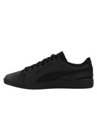 Buty damskie Puma Vikky V3 Lth skórzane na co dzień. Okazja: na co dzień. Zapięcie: sznurówki. Kolor: czarny. Materiał: syntetyk, materiał. Szerokość cholewki: normalna. Model: Puma Vikky. Sport: turystyka piesza