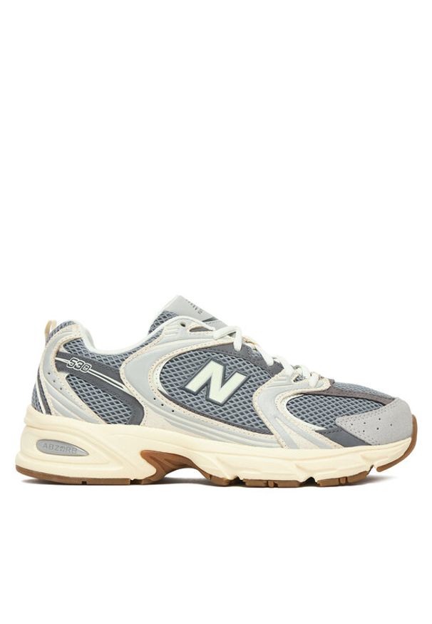 New Balance Sneakersy U530SUB W Szary. Kolor: szary. Materiał: zamsz, skóra