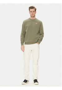 Hunter Bluza May HARM0058251 Khaki Relaxed Fit. Kolor: brązowy. Materiał: bawełna #3