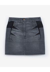 Kenzo - KENZO - Szara spódnica jeansowa. Stan: podwyższony. Kolor: szary. Materiał: jeans #2