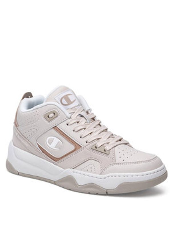 Champion Sneakersy OVERTIME MID S11745-YS094 Złoty. Kolor: złoty. Materiał: materiał, syntetyk