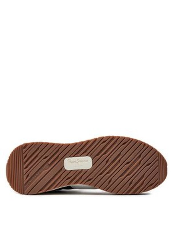 Pepe Jeans Sneakersy Buster Tape PMS60006 Granatowy. Kolor: niebieski. Materiał: materiał