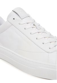 TOMMY HILFIGER - Tommy Hilfiger Sneakersy Premium Dress Cupsole FM0FM05572 Biały. Kolor: biały. Materiał: skóra #6