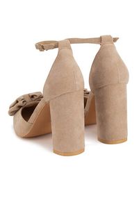 DeeZee Czółenka WS1001-01 Beżowy. Kolor: beżowy. Materiał: materiał #7