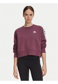 Kappa Bluza 222 Banda Marbella 2 311U1TW Fioletowy Regular Fit. Kolor: fioletowy. Materiał: syntetyk #1