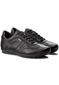 Geox Półbuty U Symbol B Abx B U44P2B 00043 C9999 Czarny. Kolor: czarny. Materiał: skóra #9