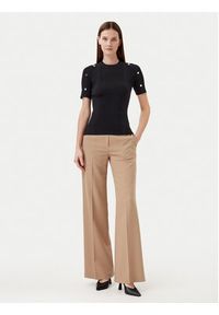 Motivi Sweter M5876000937N Czarny Slim Fit. Kolor: czarny. Materiał: syntetyk #5