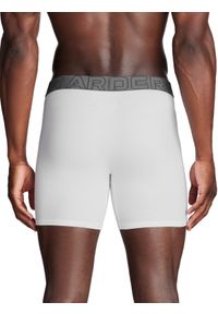 Bielizna treningowa (3-pack) męska Under Armour M UA Perf Cotton 6in - biała. Kolor: biały. Materiał: materiał, bawełna, tkanina