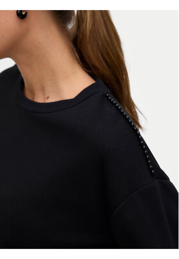 Vero Moda Bluza Daisy 10338101 Czarny Regular Fit. Kolor: czarny. Materiał: bawełna, syntetyk