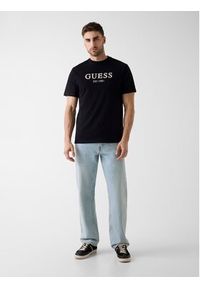 Guess T-Shirt 182676 Czarny Classic Fit. Kolor: czarny #4