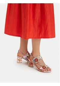 Laura Vita Sandały Framboiseo 26 Pomarańczowy. Kolor: pomarańczowy. Materiał: skóra #7