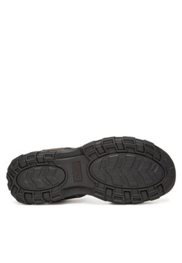skechers - Skechers Sandały Garver-Louden 64487/BRN Brązowy. Kolor: brązowy. Materiał: skóra