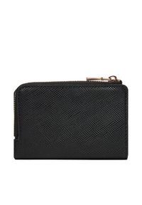 Guess Mały Portfel Damski SWZG74 59156 Czarny. Kolor: czarny. Materiał: skóra