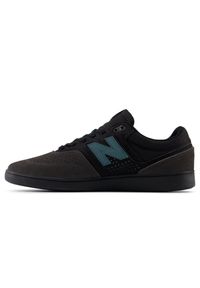 Buty męskie New Balance Numeric NM508TAC – czarne. Kolor: czarny. Materiał: zamsz, skóra, dresówka, materiał, syntetyk. Szerokość cholewki: normalna. Wzór: nadruk. Sport: skateboard #2