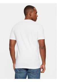 Calvin Klein Jeans T-Shirt J30J320936 Biały Slim Fit. Kolor: biały. Materiał: bawełna #3