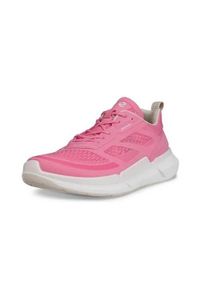 ecco - Buty do chodzenia damskie Ecco Sneaker Biom 2.2 Low. Kolor: różowy. Materiał: skóra. Szerokość cholewki: normalna. Sport: turystyka piesza