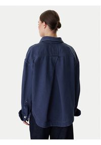 BOSS Koszula jeansowa 50552520 Szary Oversize. Kolor: szary. Materiał: bawełna #6