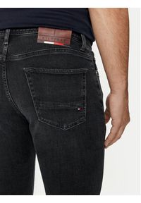 TOMMY HILFIGER - Tommy Hilfiger Jeansy Bleecker MW0MW35719 Czarny Slim Fit. Kolor: czarny #4