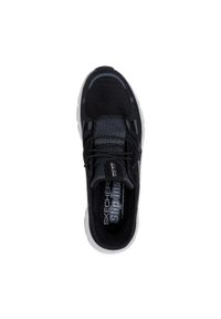 skechers - Buty do chodzenia męskie Skechers Glide Step Pro Nat. Zapięcie: bez zapięcia. Kolor: czarny. Materiał: materiał. Szerokość cholewki: normalna. Sport: turystyka piesza