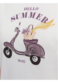 Liu Jo T-Shirt WA6502 JS923 Biały Regular Fit. Kolor: biały. Materiał: bawełna #2