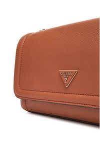 Guess Torebka Noelle II HWZG96 72210 Brązowy. Kolor: brązowy. Materiał: skórzane
