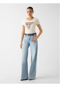 Guess T-Shirt 180406 Beżowy Classic Fit. Kolor: beżowy #2