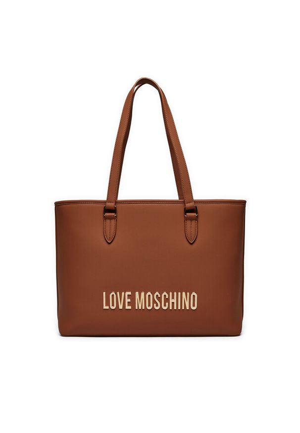 Love Moschino - Torebka LOVE MOSCHINO. Kolor: brązowy