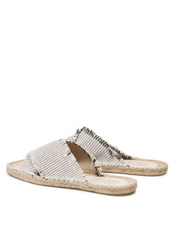 Jenny Fairy Espadryle HZF067-01 Beżowy. Kolor: beżowy. Materiał: materiał