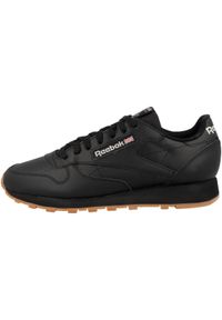 Buty do chodzenia męskie Reebok Classic Leather. Zapięcie: sznurówki. Kolor: czarny, wielokolorowy, brązowy, zielony. Materiał: skóra, materiał. Szerokość cholewki: normalna. Model: Reebok Classic. Sport: turystyka piesza