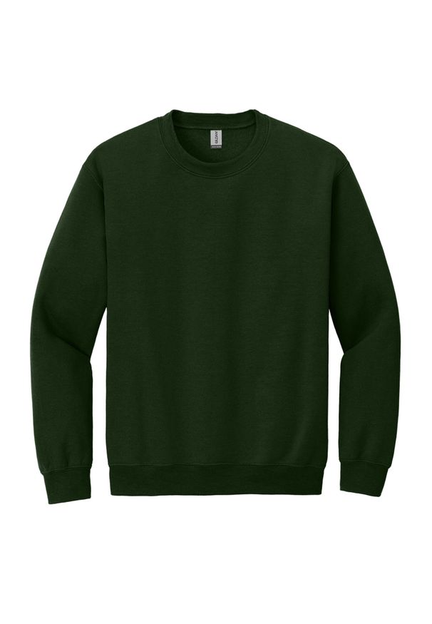 GILDAN - Bluza Rozpinana Z Grubej Mieszanki Dla Dorosłych Unisex. Kolor: czerwony, wielokolorowy, zielony