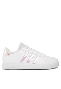 Adidas - adidas Buty Grand Court Lifestyle Lace Tennis Shoes GY2326 Biały. Kolor: biały. Materiał: syntetyk