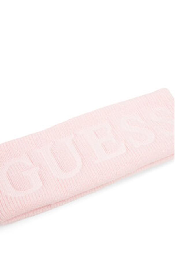 Guess Opaska materiałowa V5BZ06 Z3362 Różowy. Kolor: różowy. Materiał: akryl, materiał