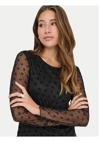 only - ONLY Bluzka Siena 15362924 Czarny Regular Fit. Kolor: czarny. Materiał: syntetyk