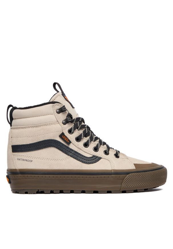Vans Tenisówki MTE Sk8-Hi Waterproof Insulated VN000DAQZO21 Beżowy. Kolor: beżowy. Materiał: materiał