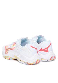 Mizuno Buty halowe Wave Lightning Z8 V1GC2400 Biały. Kolor: biały. Materiał: skóra. Model: Mizuno Wave #4