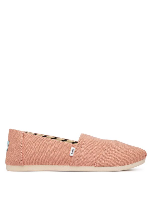 Półbuty Toms. Kolor: różowy
