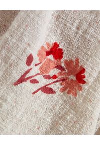 ONETEASPOON - Bluzka w kwiaty Romantique. Kolor: beżowy. Materiał: tkanina, koronka, wiskoza. Wzór: kwiaty #2