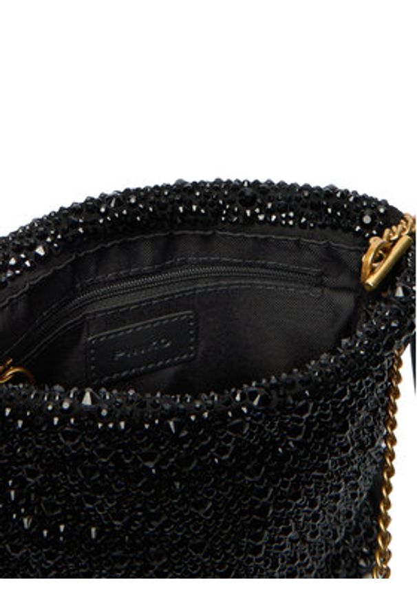 Pinko - PINKO Torebka Slouchy Coulisse Baby AI 25-26 PCPL 105409 A2WF Czarny. Kolor: czarny