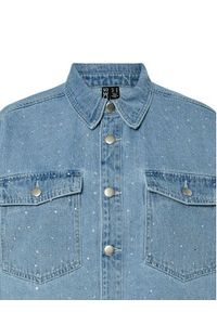 Pieces Kurtka jeansowa Tamra 17157410 Niebieski Regular Fit. Kolor: niebieski. Materiał: bawełna #3