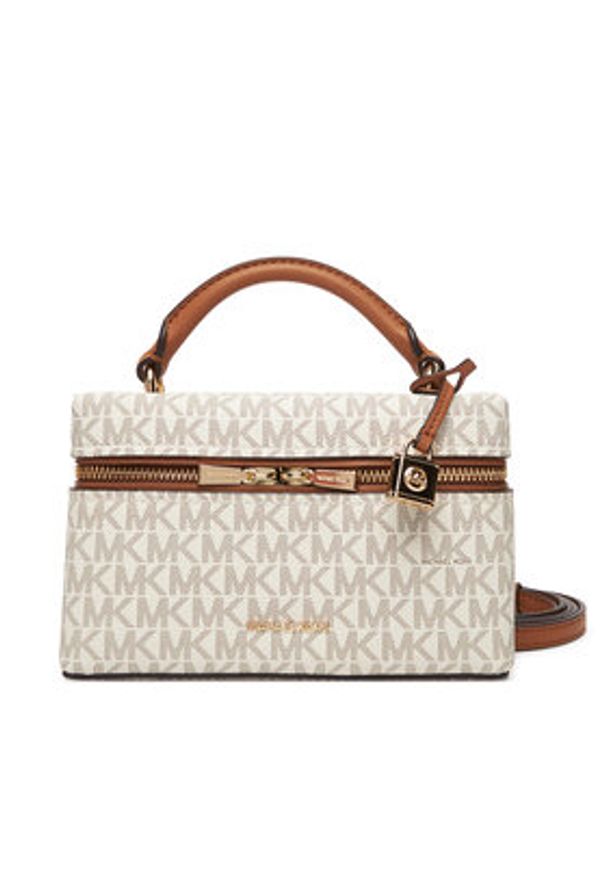 MICHAEL Michael Kors Torebka 32F5GQ1C0B Écru. Kolor: kremowy. Materiał: skórzane