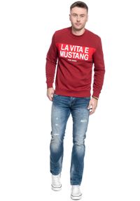 Mustang - BLUZA MUSTANG Ben Cut'nSew 1009165 7194. Wzór: napisy #7