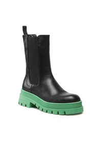 Badura Sztyblety INES-02-1 Czarny. Kolor: czarny. Materiał: skóra #3